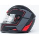 Шолом інтеграл GLX-313 M (57-58см), чорно-червоний мат GALAXY