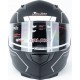 Шлем интеграл GLX-313 M (57-58см), чёрно-белый мат GALAXY