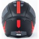 Шолом інтеграл GLX-313 S (55-56см), чорно-червоний мат GALAXY