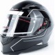 Шолом інтеграл GLX-313 S (55-56см), чорно-білий GALAXY