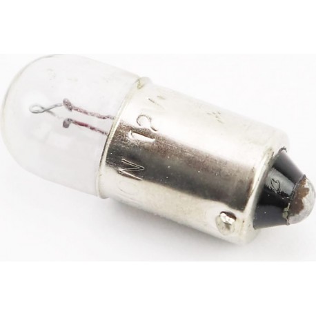 Лампа поворотника BA9S, біла 12V4W FUSION