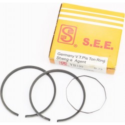 Кільця поршневі Yamaha YB100 52мм +0,75 S