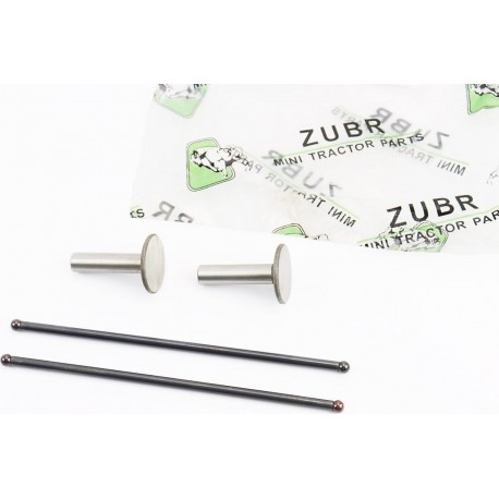 Штовхач (h-35/ D-24/ d-8)+штанга клапана к-кт 4шт 168F/170F Viper