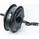 ЕЛЕКТРО-мотор заднього колеса 36V-500W, під вільнобіг, Disk-brake, кріп. гайка E-BIKE E-CROSSER