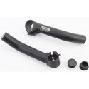 Ріжки керма 22,2x130мм алюмінієві, чорні SBE-16 UNO