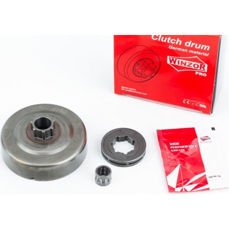 Тарілка зчеплення + зірка 3/8-6 MS-170/171/180/181/190T/191T/210/211/230/250 + підшипник + мастило, "PRO SERIA" WINZOR