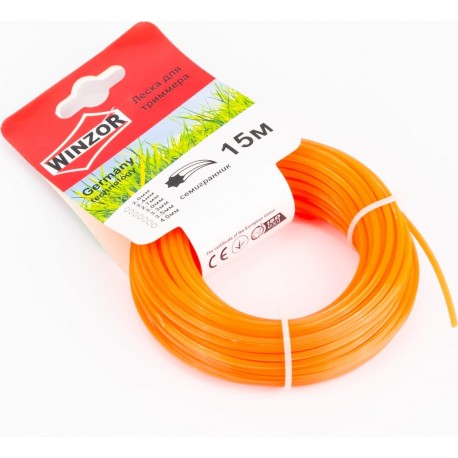 Леска, d-2,4мм 15м "звезда" WINZOR