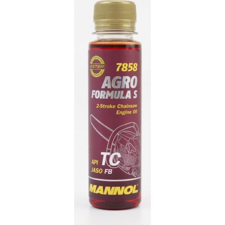 Масло 2T полусинтетическое для садовой техники "AGRO FORMULA S" Штиль, 120ml MANNOL