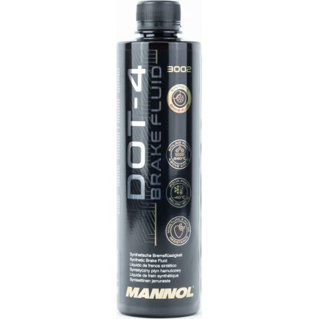 Тормозная жидкость синтетическая "DOT-4", 490g MANNOL