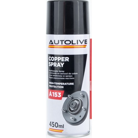Смазка медная "COPPER SPRAY", аэрозоль 450ml AUTOLIVE