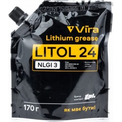 Смазка многоцелевая литиевая "ЛИТОЛ-24 NGLI-3", 170g Vira