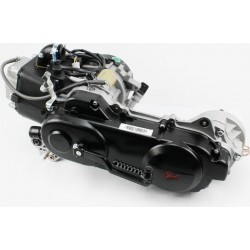 Двигун скутерний в зборі 4Т-80куб (довгий варіатор, довгий вал) LIPAI