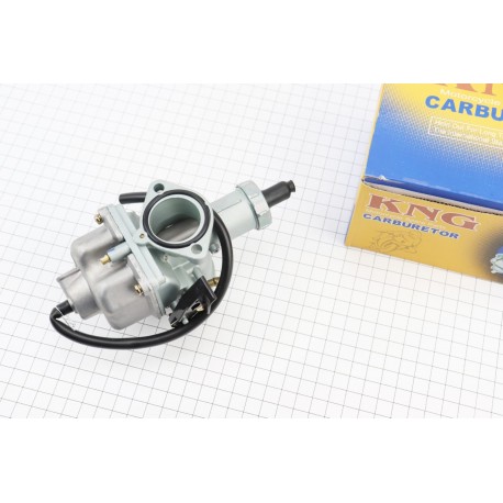 Карбюратор СВ/CG-200, d-30, дроссель ручной KNG