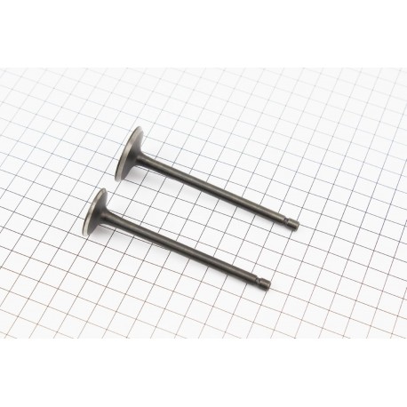 Клапана випускний (H-91,5/ D-25), впускний (H-92/ D-30) к-кт 2шт 150сc Китай