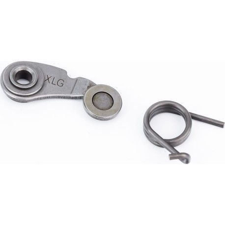 Ролик-фиксатор КПП на пластине+пружина Китай