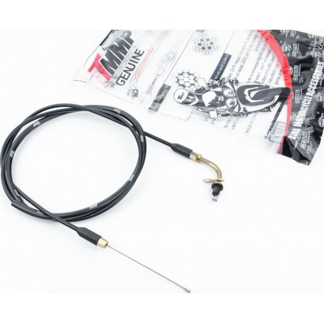 Трос газа Yamaha JOG (наконечник с внутренней резьбой) (трос 161см/ кожух 148см) TMMP