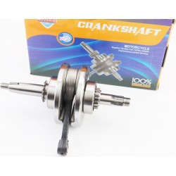 Коленвал+подшипники+шестерня 125cc-Active (шатун 130мм, шестерня 16Т) тип 1 JWBP