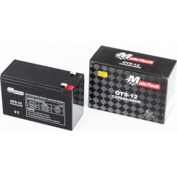 Акумулятор 12V9Ah OT9-12 кислотний (L151*W65*H94мм) для ДБЖ, іграшок та ін. Mototech