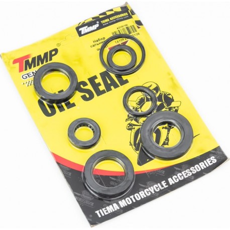 Сальники к-кт 7шт (17x25x5/ 17x27x6/ 21x28x4/ 24x43x6/ 25x37x7/ 27x40x6/ 34x39x3) двигателя, Suzuki AD50 TMMP