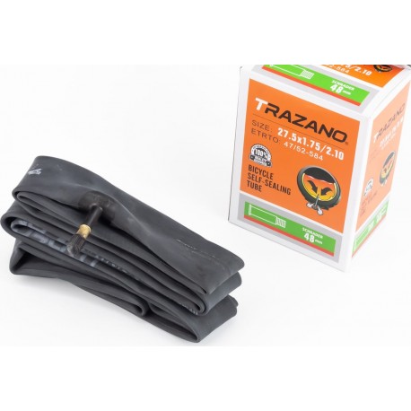 Камера 27,5"x1,75/2,10 з герметиком (ніпель Schrader AV-48) TRAZANO