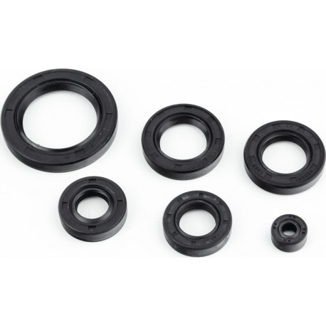 Сальники к-кт 6шт (6,5x14,5x7/ 14x28x7/ 16x28x7/ 20x34x7/ 22x35x7/ 34x50x7) двигателя, CB/CG-150cc, Viper-V200-R2 Китай