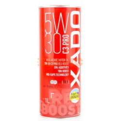 Олія 4T 5W-30 синтетична універсальна "ATOMIC OIL C3 PRO RED BOOST", 1L metal (XA26168) XADO