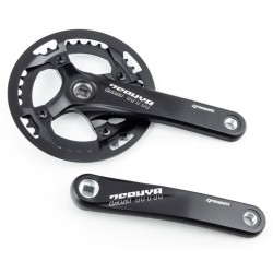 Шатуны "квадрат" 170мм, 36T FAT BIKE, алюминиевые, черные ZEPHYR-236A PROWHEEL