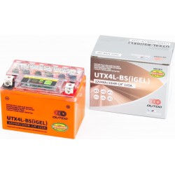 Аккумулятор 12V4Ah UTX4L-BS GEL (L113*W70*H85мм), с ИНДИКАТОРОМ OUTDO