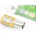 Лампа фары диодная LED-2 BA20D, жёлтая RTD