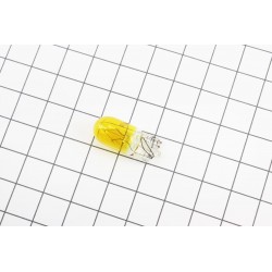 Лампа поворотника T10 (без цоколя), жёлтая 12V/3W Китай