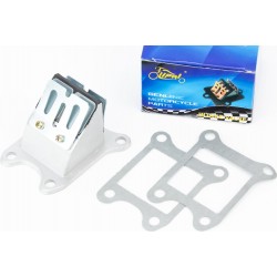 Клапан лепестковый карбюратора Honda AF-34 (под 4 болта, корпус металл) LIPAI