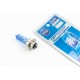 Лампа фари P15D-25-1 12V 35/35W, синя SUPER CYT