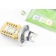Лампа фары диодная LED-2 H4, жёлтая RTD