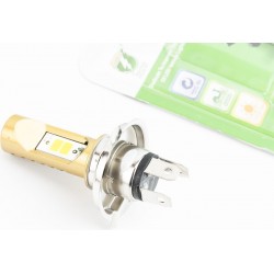 Лампа фары диодная LED-2 H4, жёлтая RTD