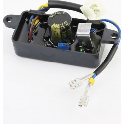 Реле напряжения AVR однофазное 2-3,5кВт ( пластик, контакты-2 "мама"+4 "папа", 250V, 220µF) Тип 1 Китай