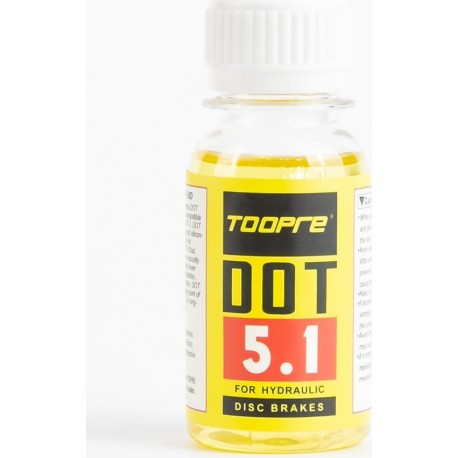 Тормозная жидкость DOT5.1 (Avid, Formula, Hayes, Hope) 60ml Toopre