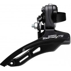 Переключатель перед. индекс. под трубу 28,6мм н/тяга черн. SHIMANO FD-TZ500