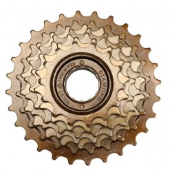 Трещотка 7 14-28T DIAMOND PJ-34Y коричневый AM (брендированная упаковка)