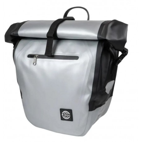 Велосумка на багажник водовідштовх. матеріал 42*32.5*16.5 см BEcool BC-BG170 сірий AM