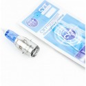 Лампа фари BA20D 12V 35/35W "super", синя "свічка" тип 5 CYT
