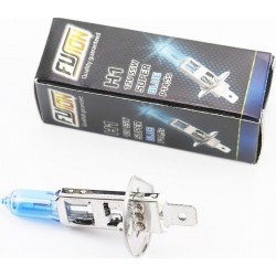 Лампа фары H1 P14.5s 12V55W Super White (галоген) FUSION