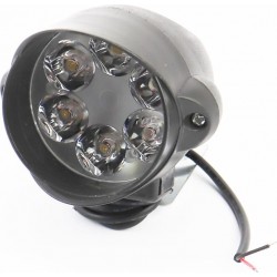 Фара дополнительная светодиодная влагозащитная-6 LED с креплением "капля" 52x52мм Китай