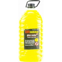 Рідина для склоомивача LUX SUMMER жовтий, 4,5L Україна