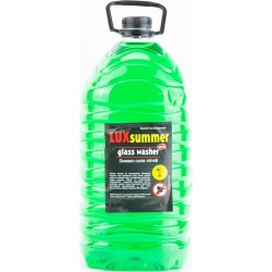 Жидкость для стеклоомывателя LUX SUMMER зелёный, 4,5L Украина