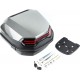 Кофр средний (пластмассовый) 390x390x290мм, серо-чёрный Китай