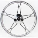 Диск колісний передній литий 1,2x17" DELTA, сріблястий (вісь 10мм) Китай