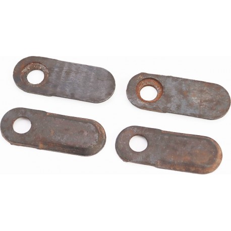 Роторная, редукторная косилка-Нож "круг" 4шт Китай