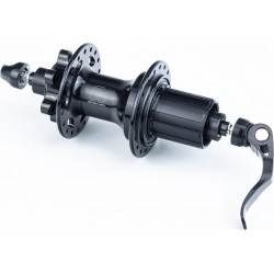 Втулка задня MTB алюмінієва 14Gx36H під касету 8-11зв, Disk-brake, 4 пром-підшипники ексцентрик, чорна U-B25RQR UGO