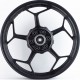 Viper-V200-F2/V250-F2 Диск колёсный задний литой 17Х4 "под 6 сайлентблоков", чёрный (ось 17мм) Китай
