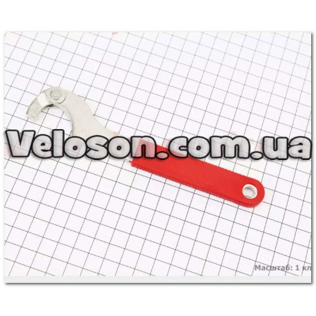 Ключ снятия гайки стопорной (1 зацеп), KL-9728 Китай